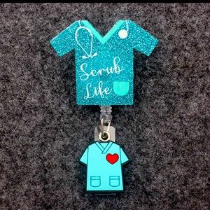 Medical Supplies Cute Style Doctor Nurse Retractable Badge Reel Card Holder